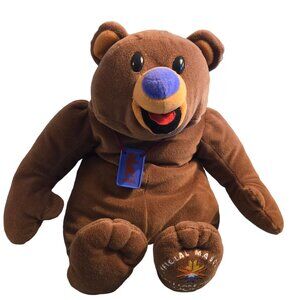Winter Olympics Mascot - Coal the Plush Bear - Salt Lake City 2002 - Vintage